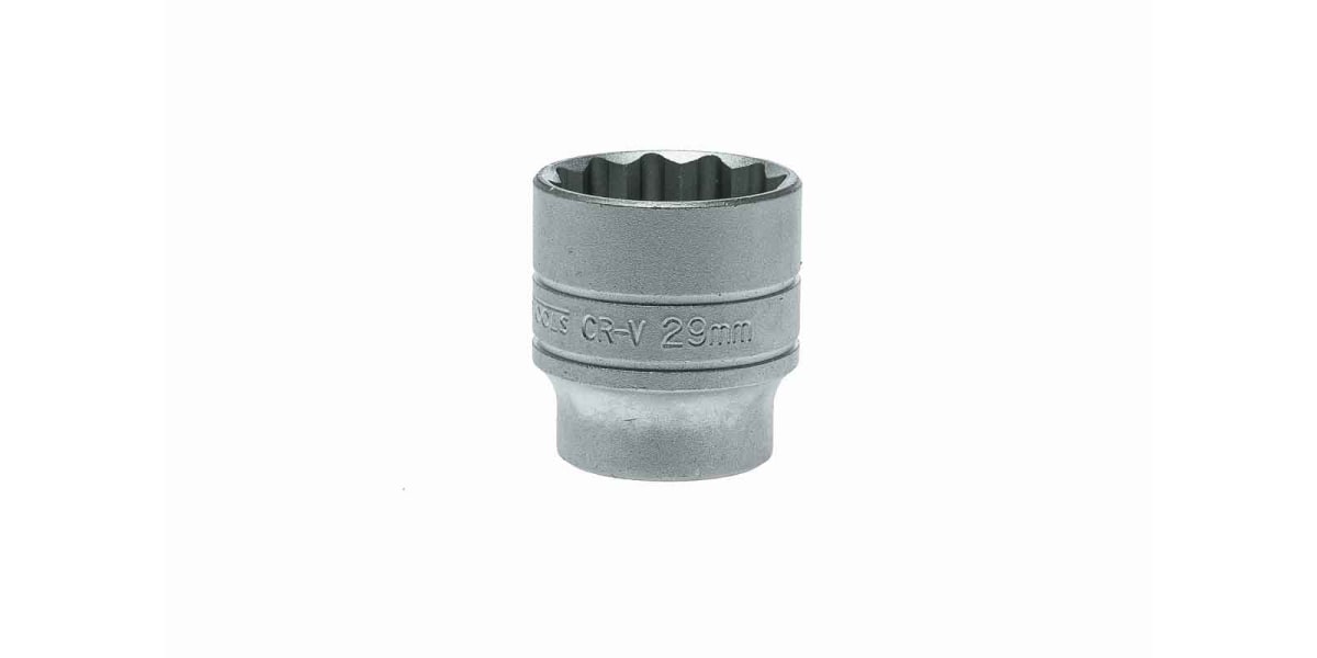 Product image for SOCKET 1/2 INCH DRIVE 12 POINT 29MM