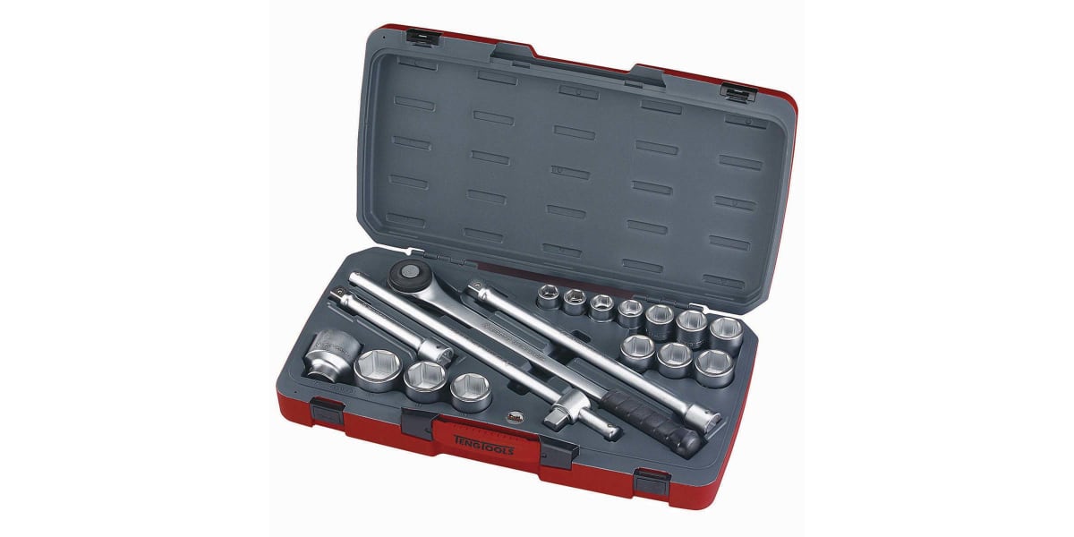 Product image for SOCKET SET 3/4IN DRIVE MM 18 PIECES