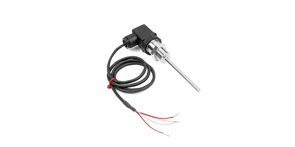 Product image for RS PRO 3 wire PT100 Sensor, -50 min +250 max, 200mm Probe Length x 6mm Probe Diameter