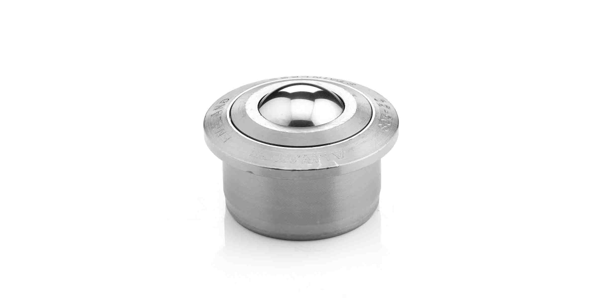 Product image for ALWAYSE Press Fit 30mm Stainless Steel Ball Transfer Unit