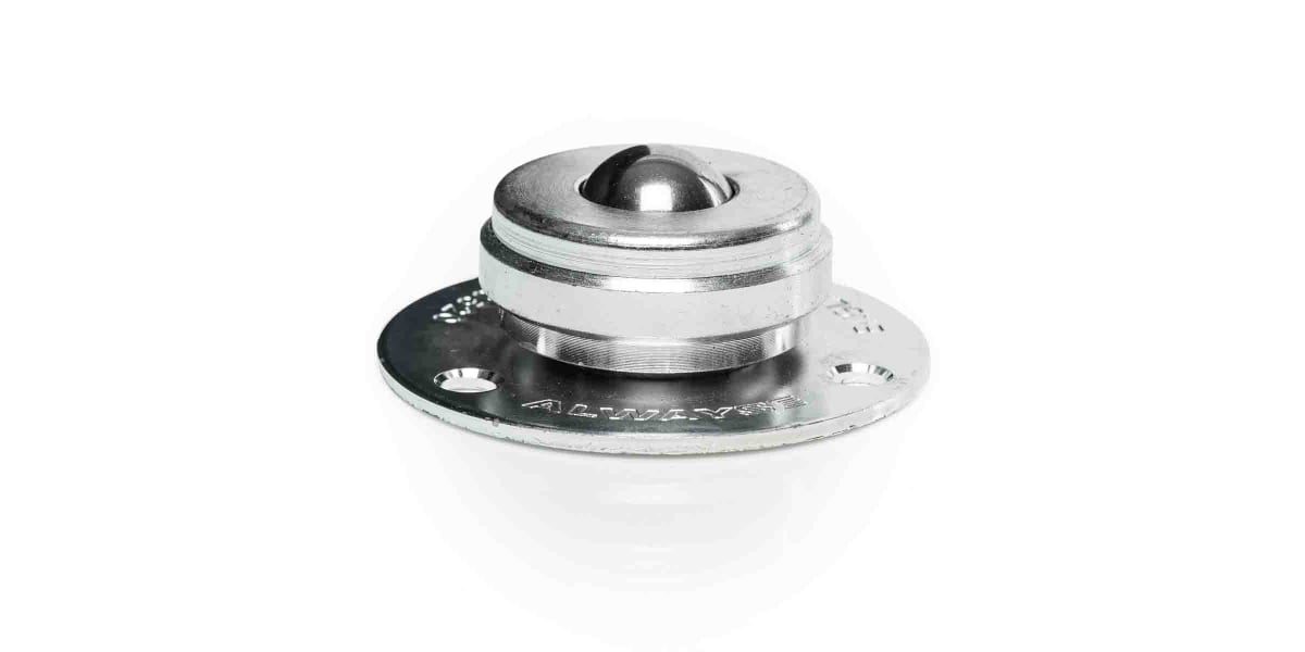 Product image for ALWAYSE 3-Hole Flange 19mm Stainless Steel Ball Transfer Unit Stainless Steel