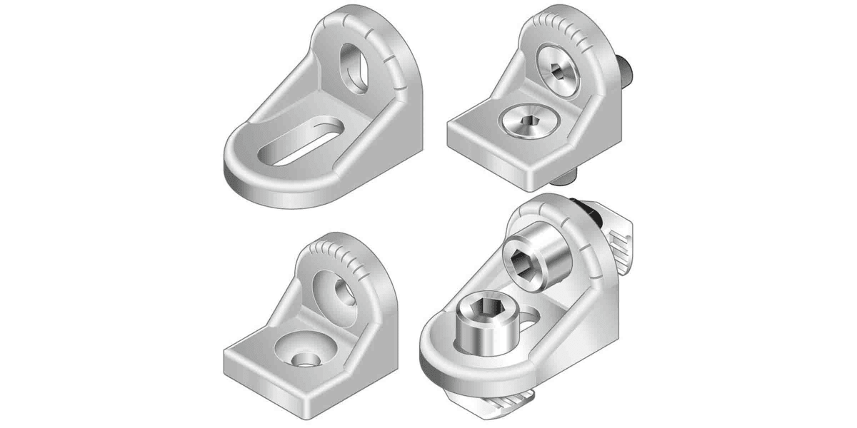 Product image for ANGLE BRACKET R35X38 SET