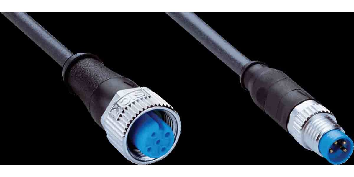 Product image for M12 4-Pin PUR cable2MMale to female