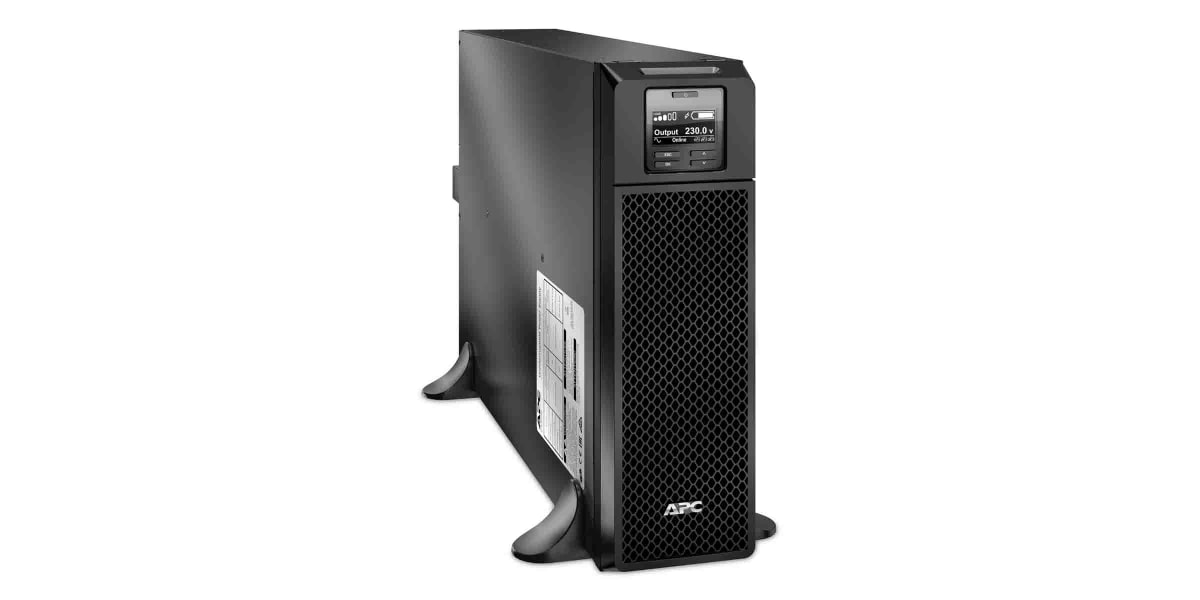 Product image for APC 5000VA UPS Uninterruptible Power Supply, 230V Output, 4.5kW