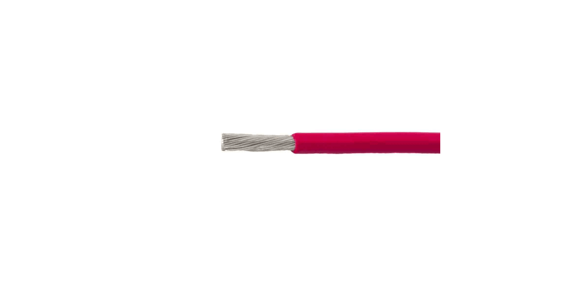 Product image for Alpha Wire Red, 2.5 mm² Hookup & Equipment Wire 67250 Series , 50m