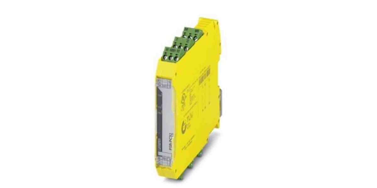 Product image for Phoenix Contact 24 - 230 V Safety Relay -  Dual Channel With 2 Safety Contacts  with None Auxiliary Contact, Compatible