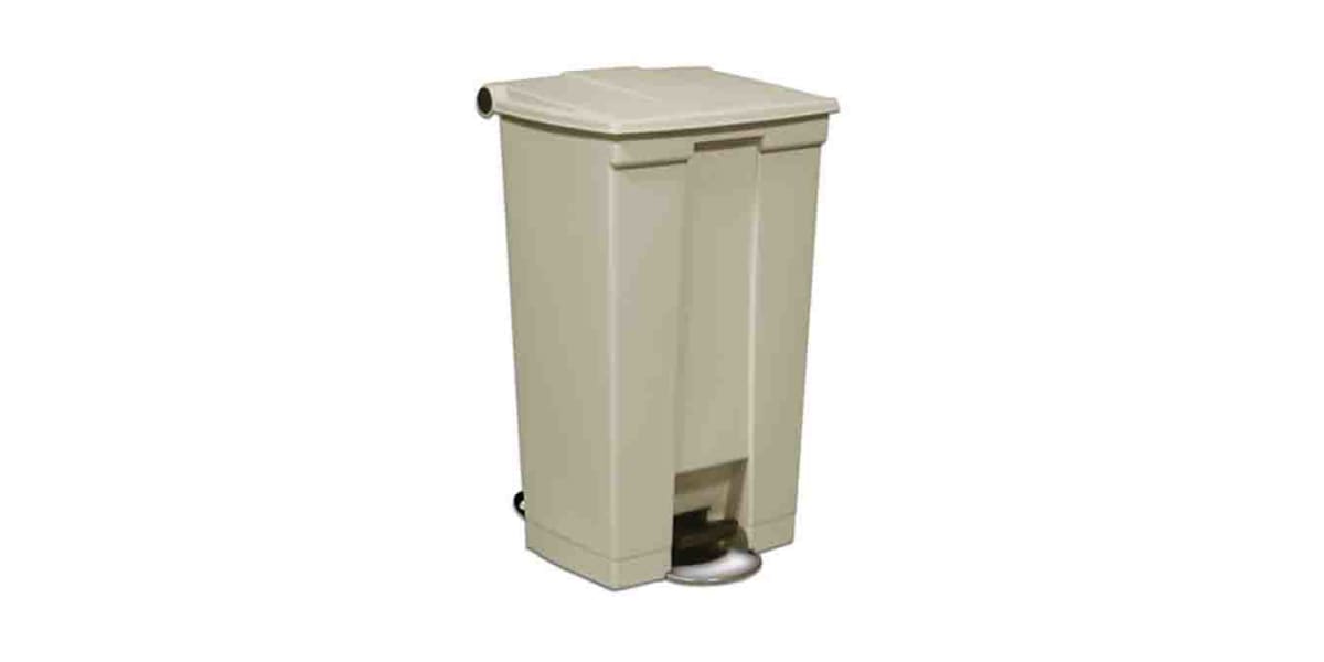 Product image for Rubbermaid Commercial Products Legacy Step-On Containers 87L Beige Pedal Plastic Waste Bin