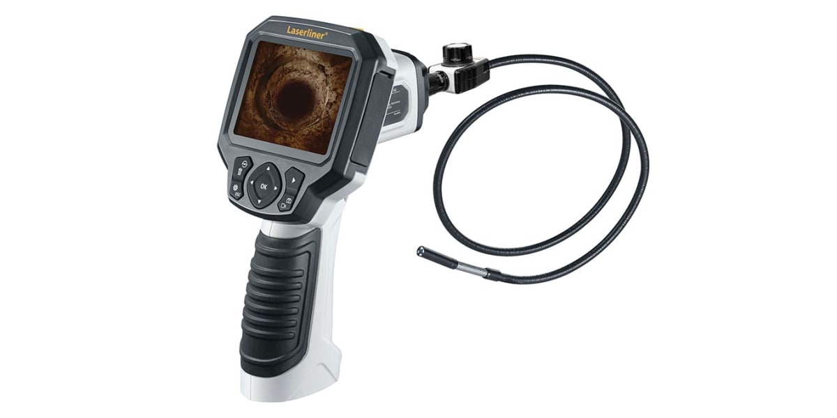 Product image for Laserline 7.6mm probe Inspection Camera Kit, 1000mm Probe Length, 640 x 480 pixels Resolution, LED Illumination