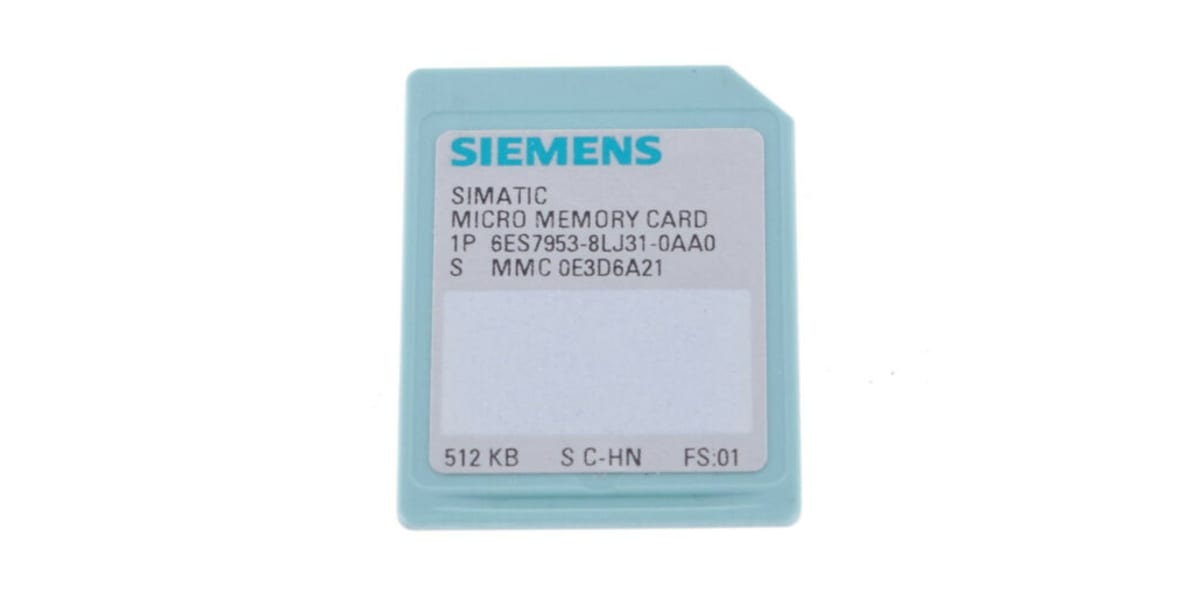 Product image for SIMATIC S7, MICRO MEMORY CARD FOR S7-300