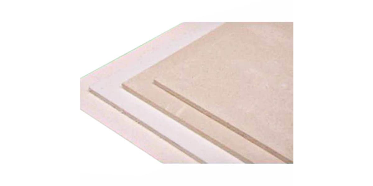 Product image for Non-Ceramic Millboard Thermal Insulating Sheet, 1m x 1m x 10mm