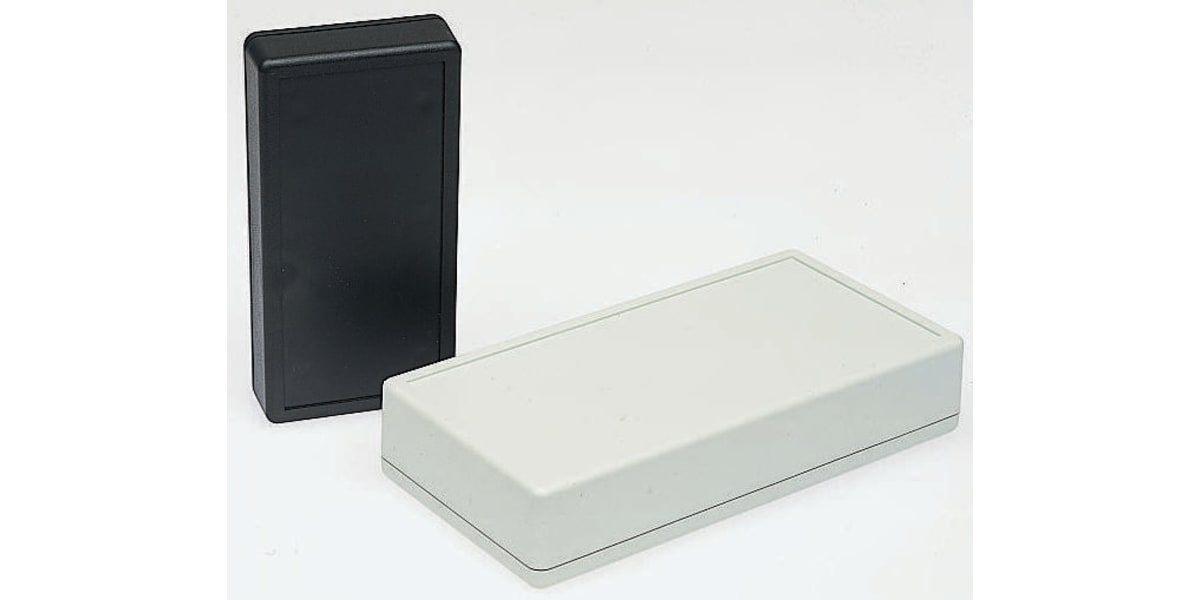 Product image for IP54,BLACK ABS ENCLOSURE,110X220X45