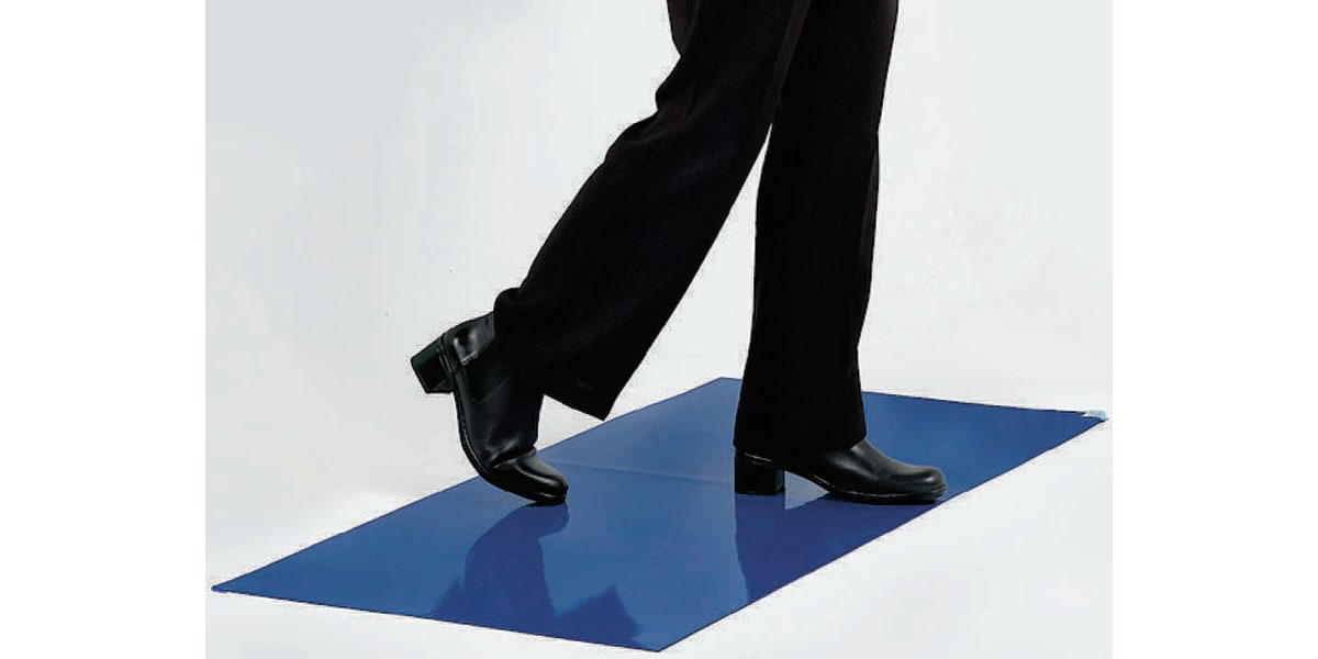 Product image for Class100 cleanroom cobalt blue tacky mat