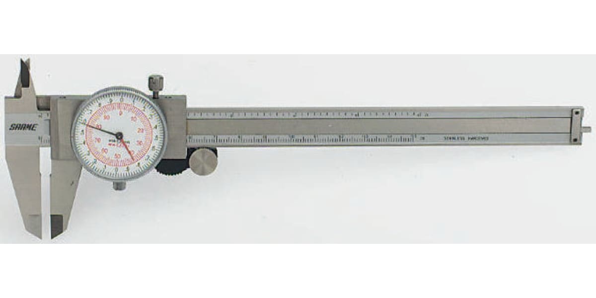 Product image for Dual scale caliper,0-150mm & 0-6in