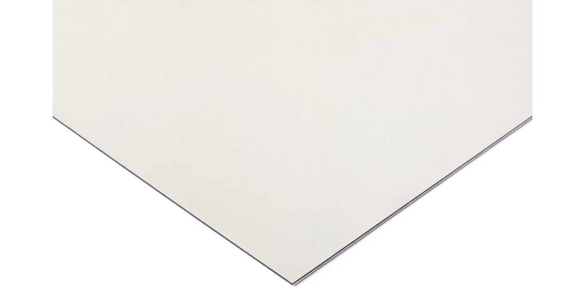 Product image for Clear polycarbonate sheet,1250x610x1mm