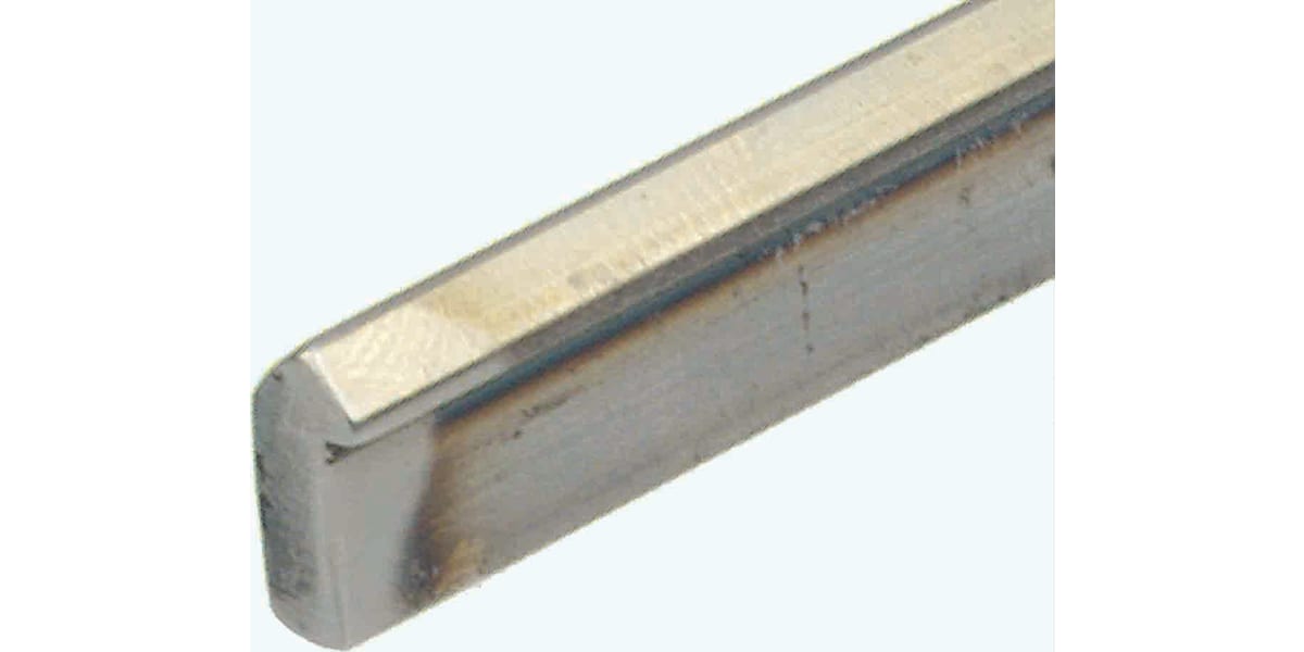 Product image for STEEL V-GUIDE TRACK,SIZE 1 1000MM LENGTH