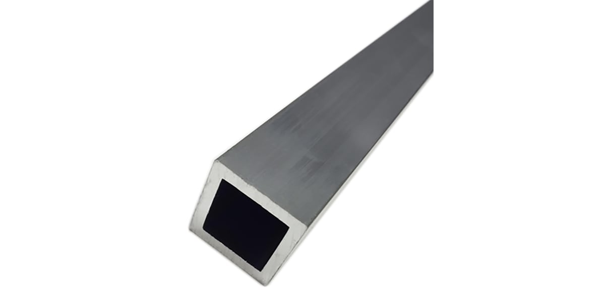 Product image for Aluminium sq tube stock,1x1in 10swg