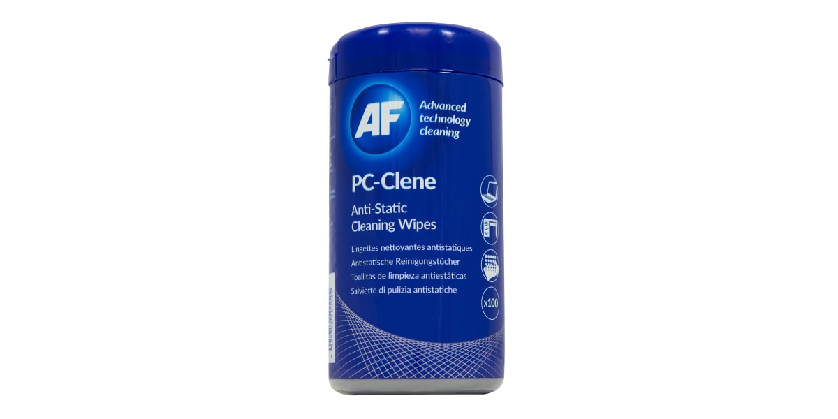 Product image for ANTI-STATIC PC CLEANER WIPES,100 WIPES