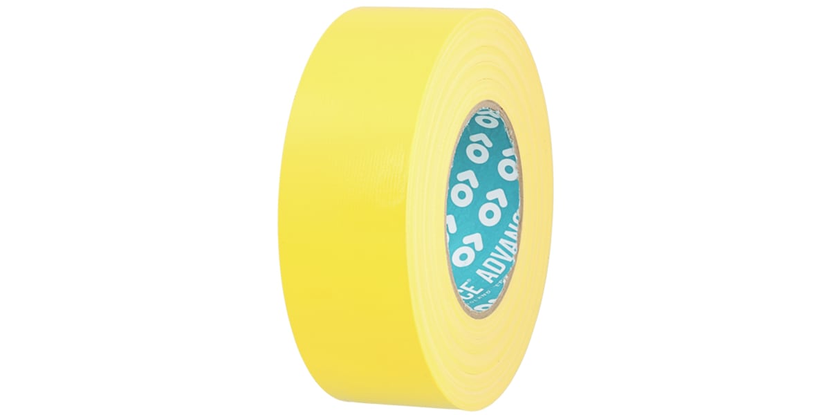 Product image for FABRIC CLOTH TAPE YELLOW 50M AT175