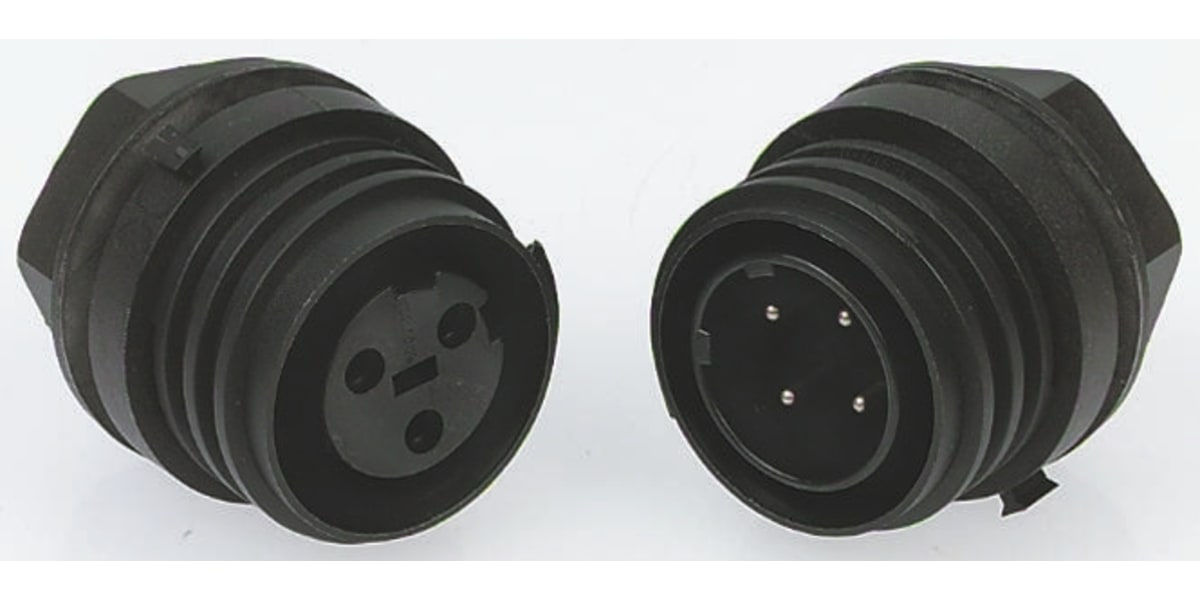 Product image for Chasis mount, pin contacts