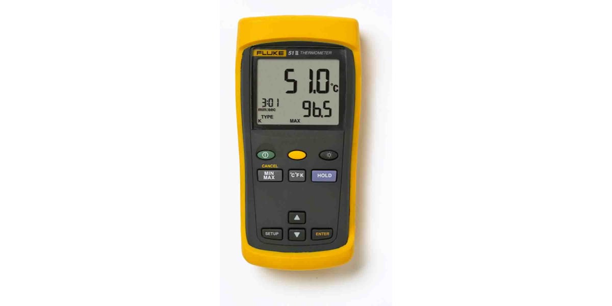 Product image for Fluke51 II 1 input hand held thermometer