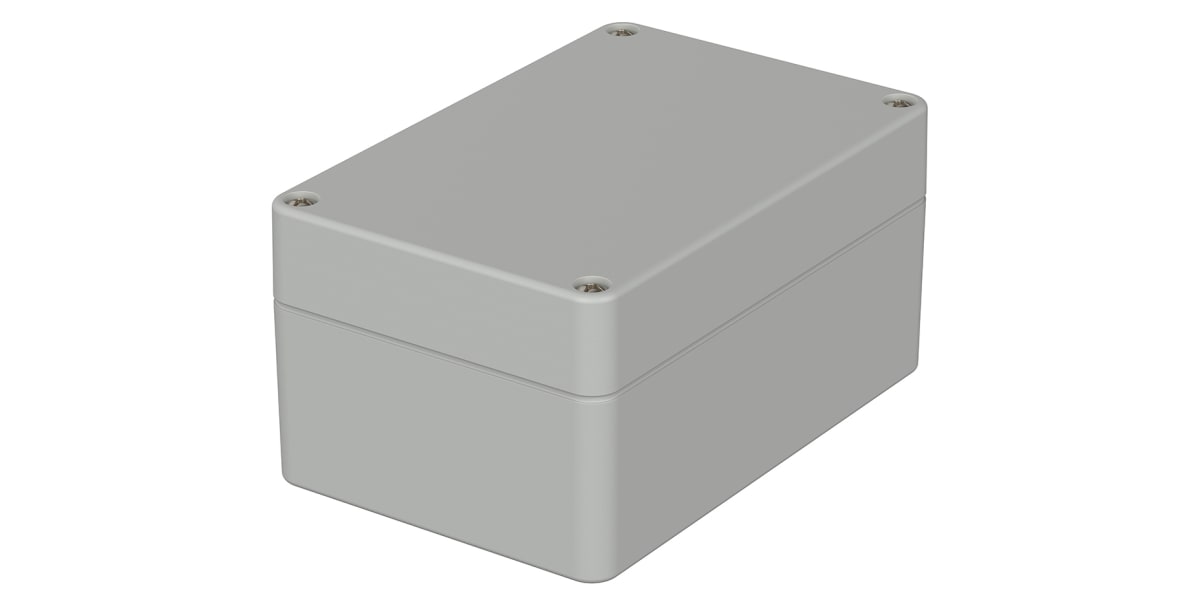 Product image for IP65 LIGHT GREY ABS BOX,120X80X60MM