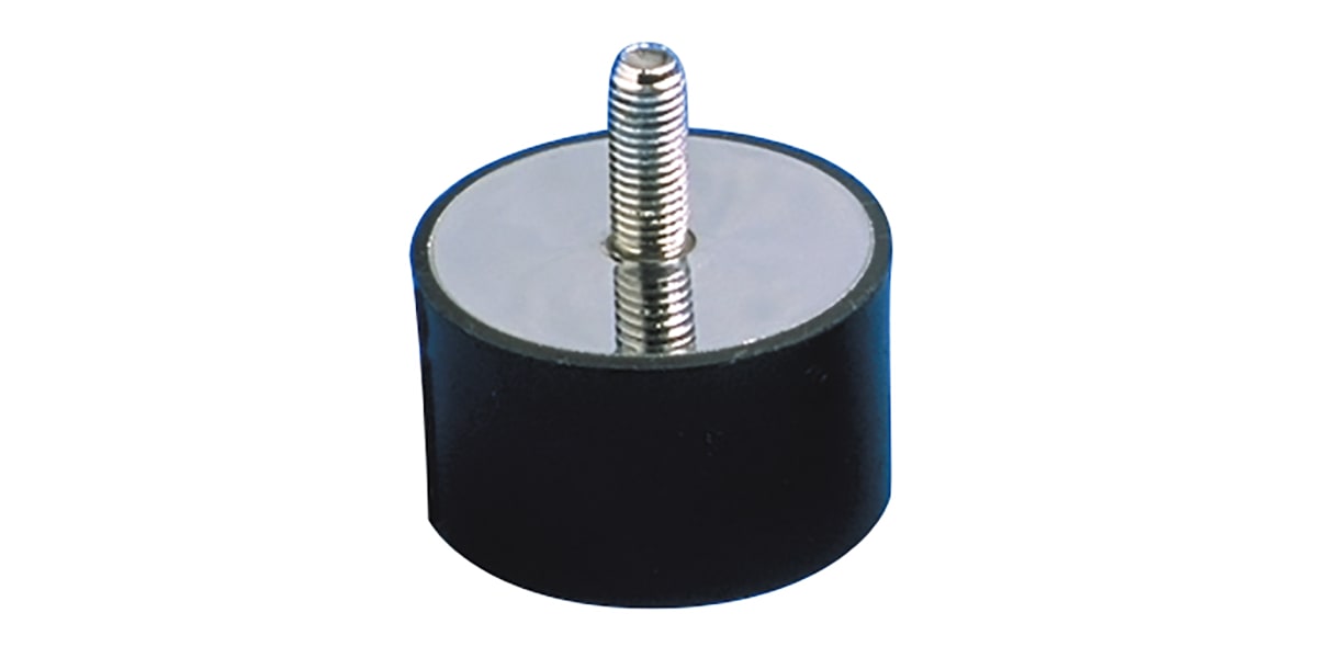 Product image for MALE STUD MOUNT,M6 80DAN COMP LOAD