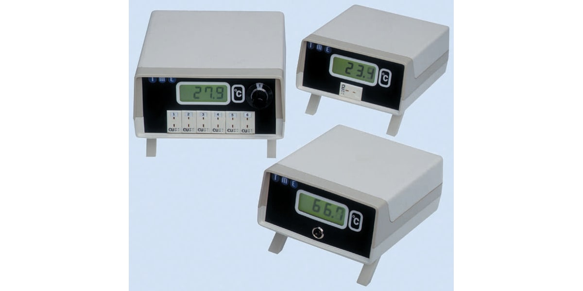 Product image for 6001 6channel(6xTC I/p) benchthermometer