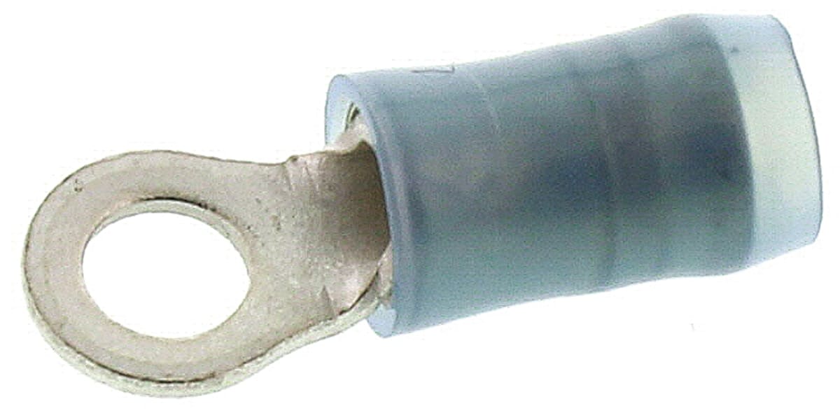 Product image for Ring terminal,PIDG,blue, AWG 16-14, M3.5