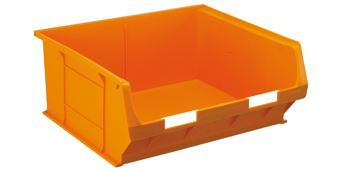 Product image for Orange std storage bin,419x376x180mm