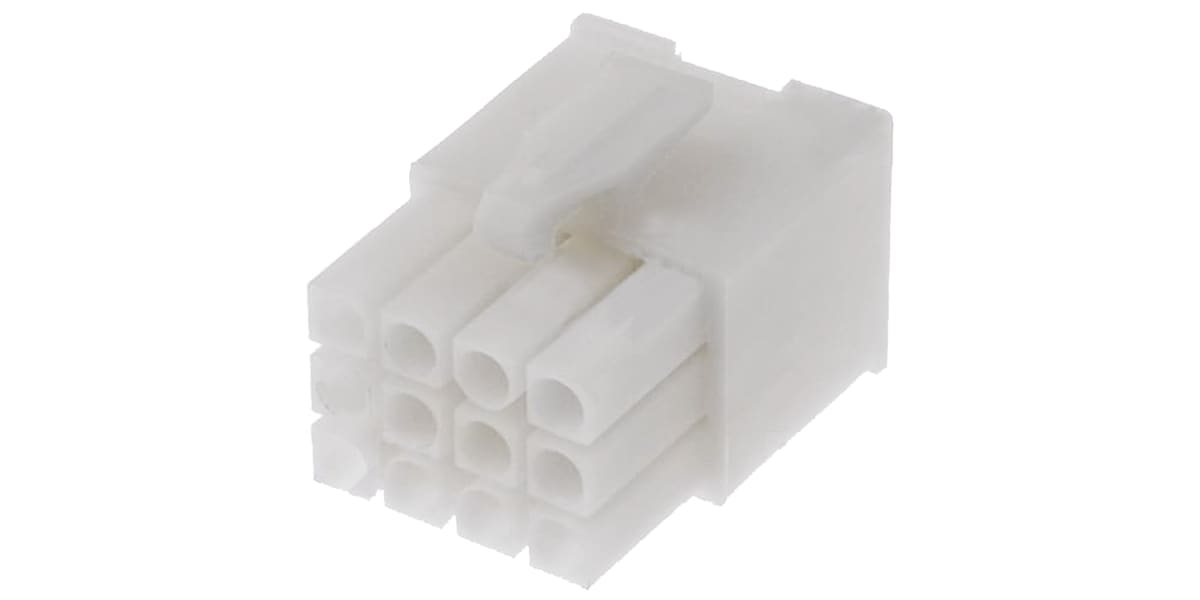 Product image for Housing,plug,Mate-n-lok,12 Way,Natural