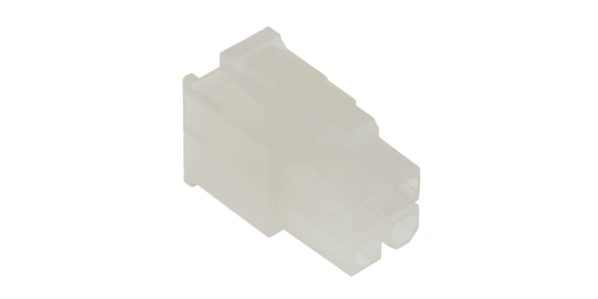 Product image for Molex, Mini-Fit Jr Female Connector Housing, 4.2mm Pitch, 4 Way, 2 Row