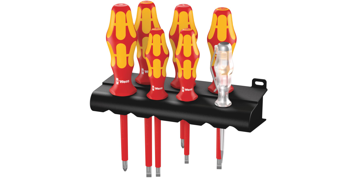 Product image for 1000V SCREWDRIVER SET, 7PCS.