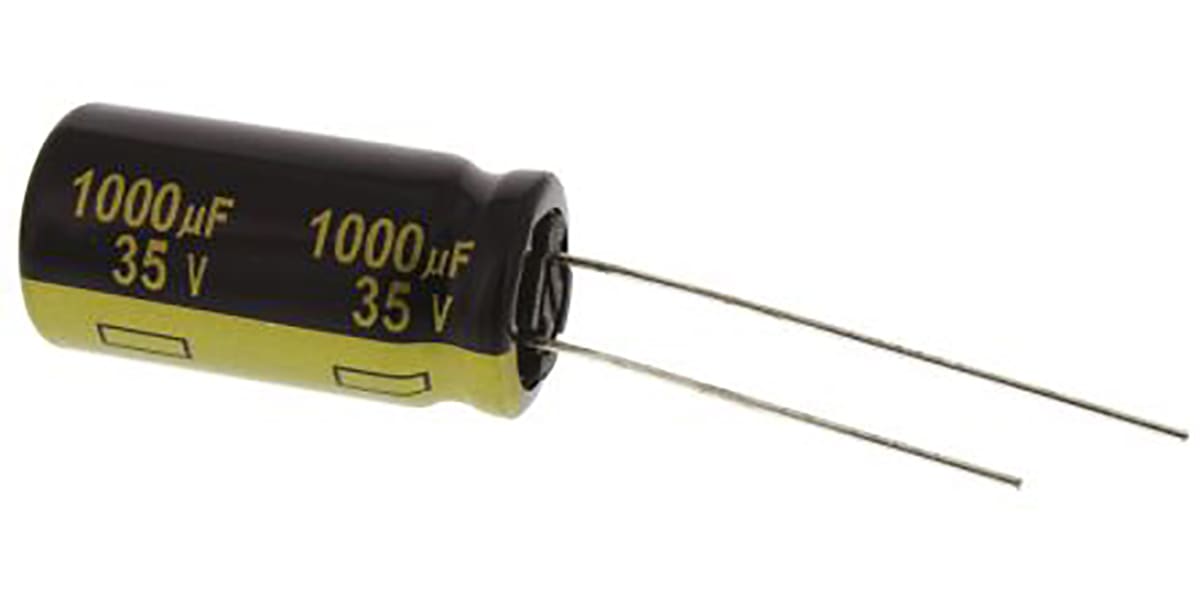 Product image for Al Electrolytic Cap 105C 35V 1000uF