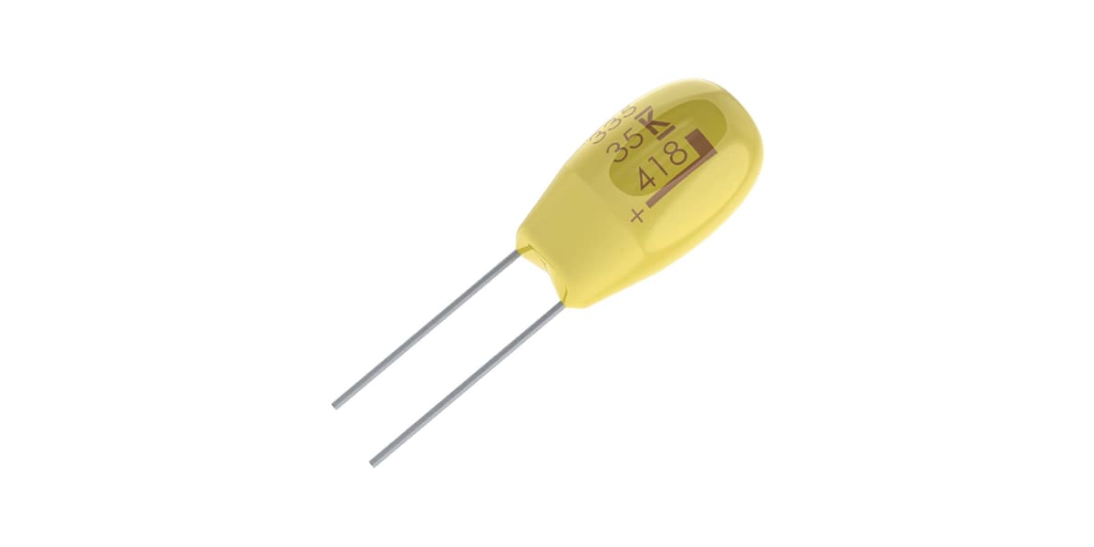 Product image for KEMET Tantalum Capacitor 10μF 35V dc MnO2 Solid ±10% Tolerance , T356