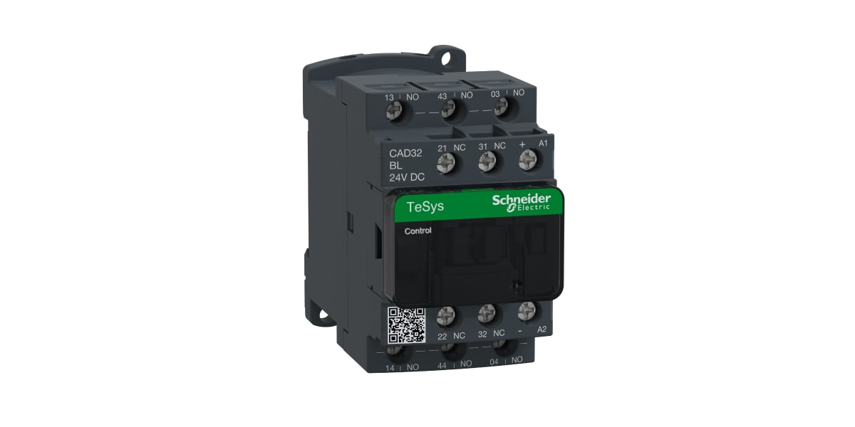 Product image for Control relay,24Vdc,3NO+2NC,screw clamp