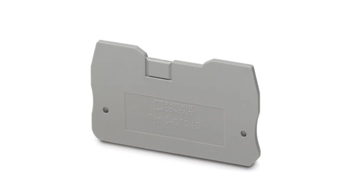 Product image for End plate fot QTC1.5,grey