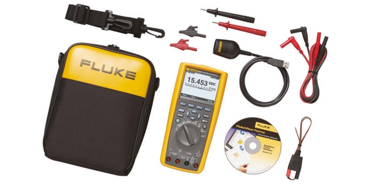 Product image for Fluke 287 Multimeter & FVF Software kit