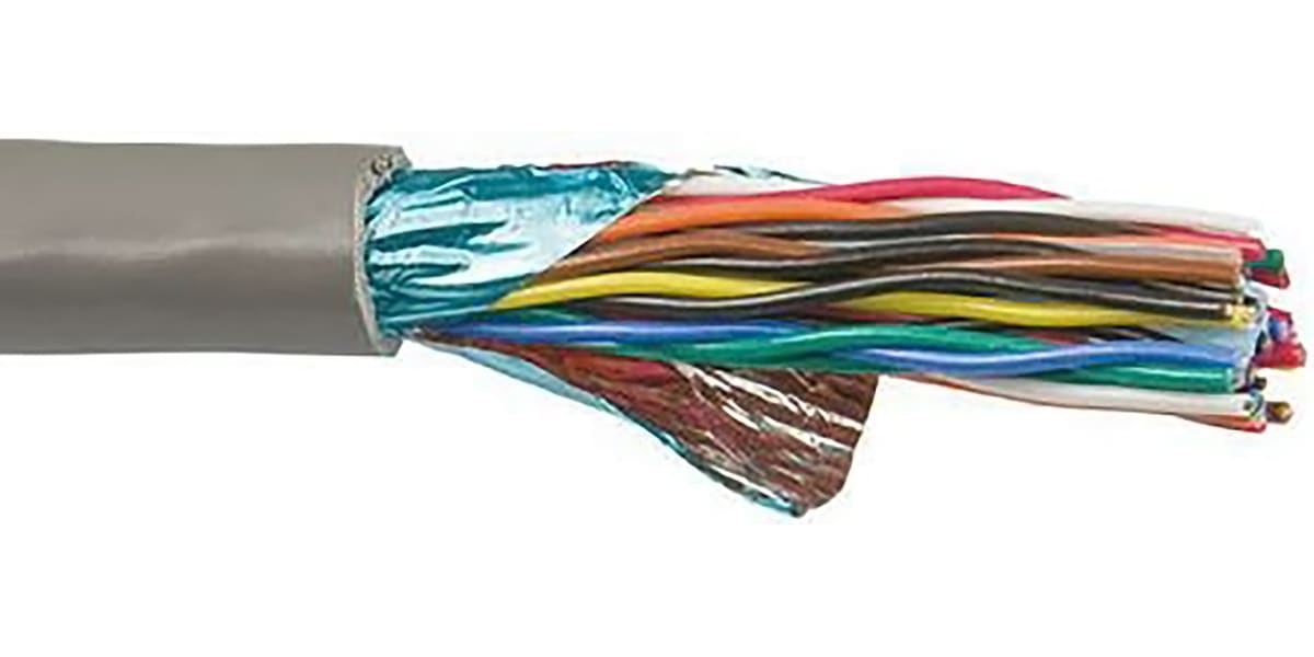 Product image for Cable 24AWG 7/32 4PR Foil Shield