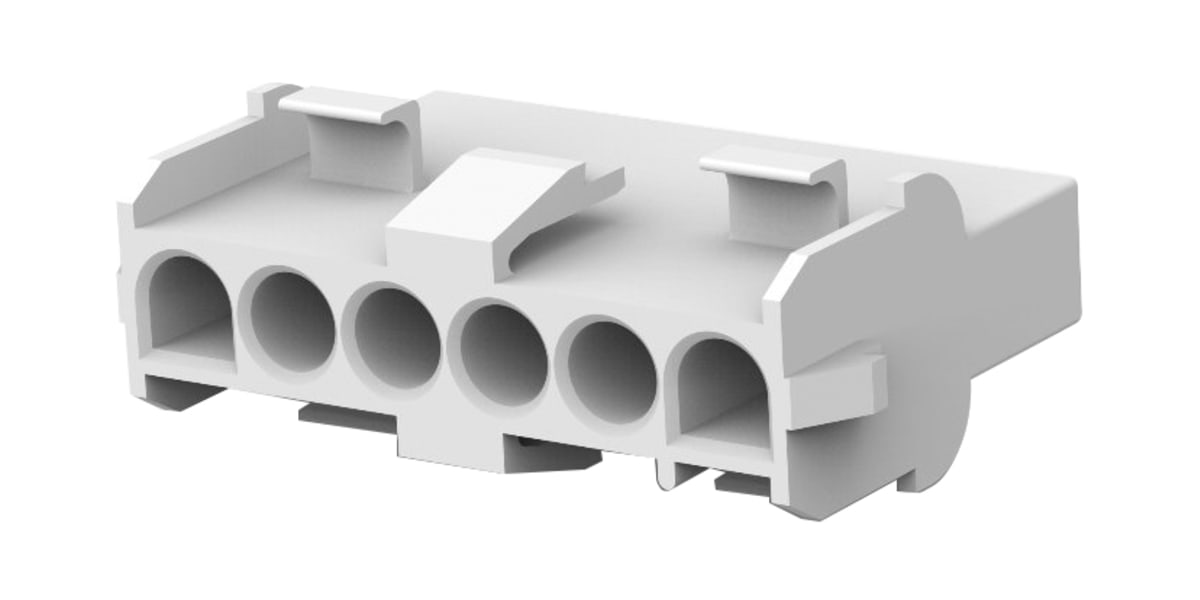 Product image for HOUSING,CAP,MATE-N-LOK,1 ROW,6WAY,NATRL