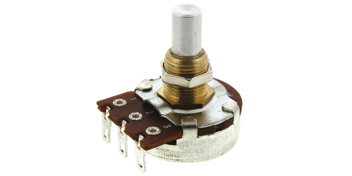 Product image for 24 mm Guitar Potentiometer, Plain,250K