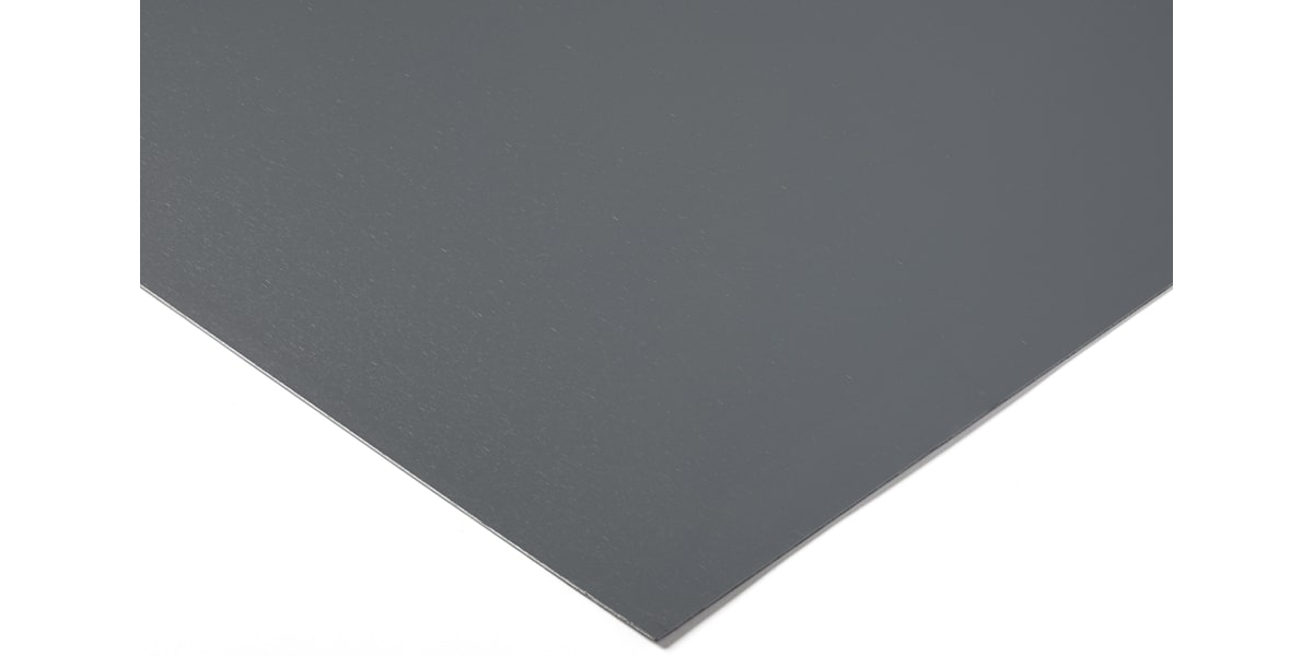 Product image for Grey PVC sheet stock,1000x1000x3mm