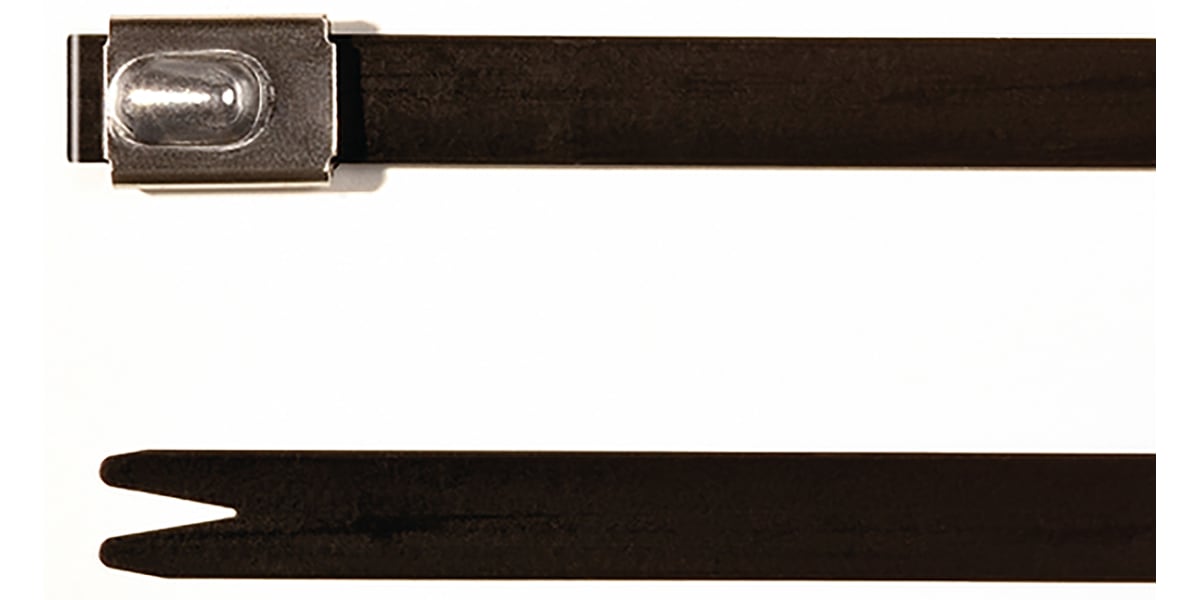 Product image for Cable tie 316 st.steel 201x7.9mm coated