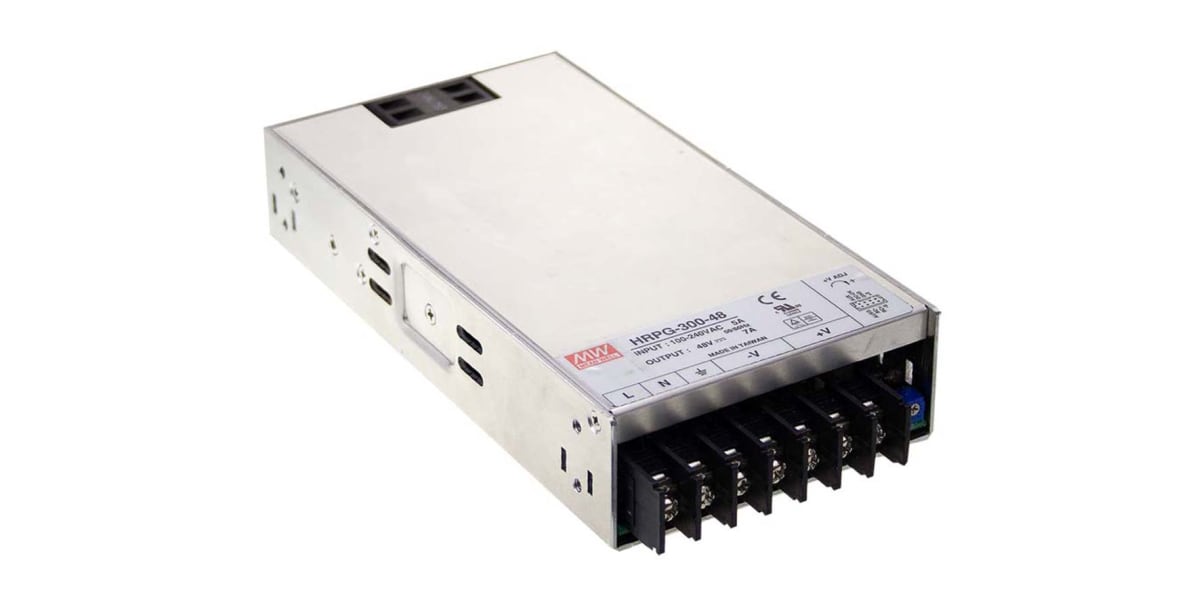 Product image for Mean Well, 300W Embedded Switch Mode Power Supply SMPS, 5V dc, Enclosed