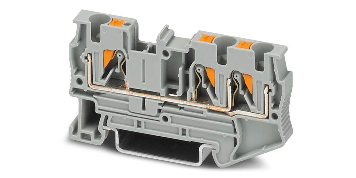 Product image for 4mm Feed through Terminal 3 Wire