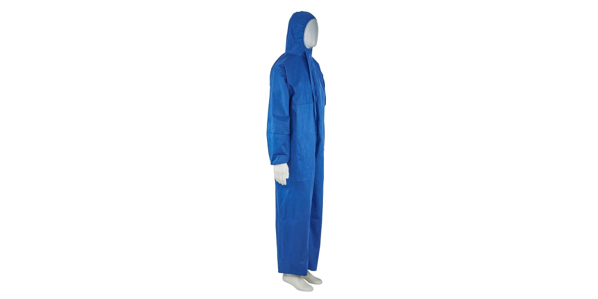 Product image for 3M 4515 BLUE PROTECTIVE COVERALL, L