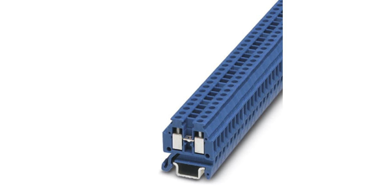 Product image for Feed-through terminal block, 4.2mm blue