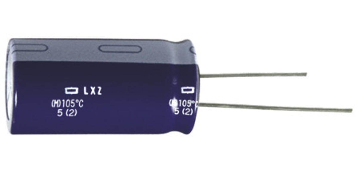 Product image for AL CAPACITOR LXZ 35V 1200UF 12.5X30