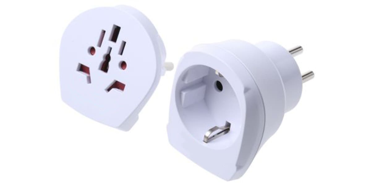 Product image for WORLD TO EURO & ISRAEL ADAPTER PLUG