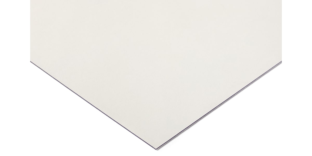 Product image for Clear polycarbonate sheet, 305x625x1.5mm