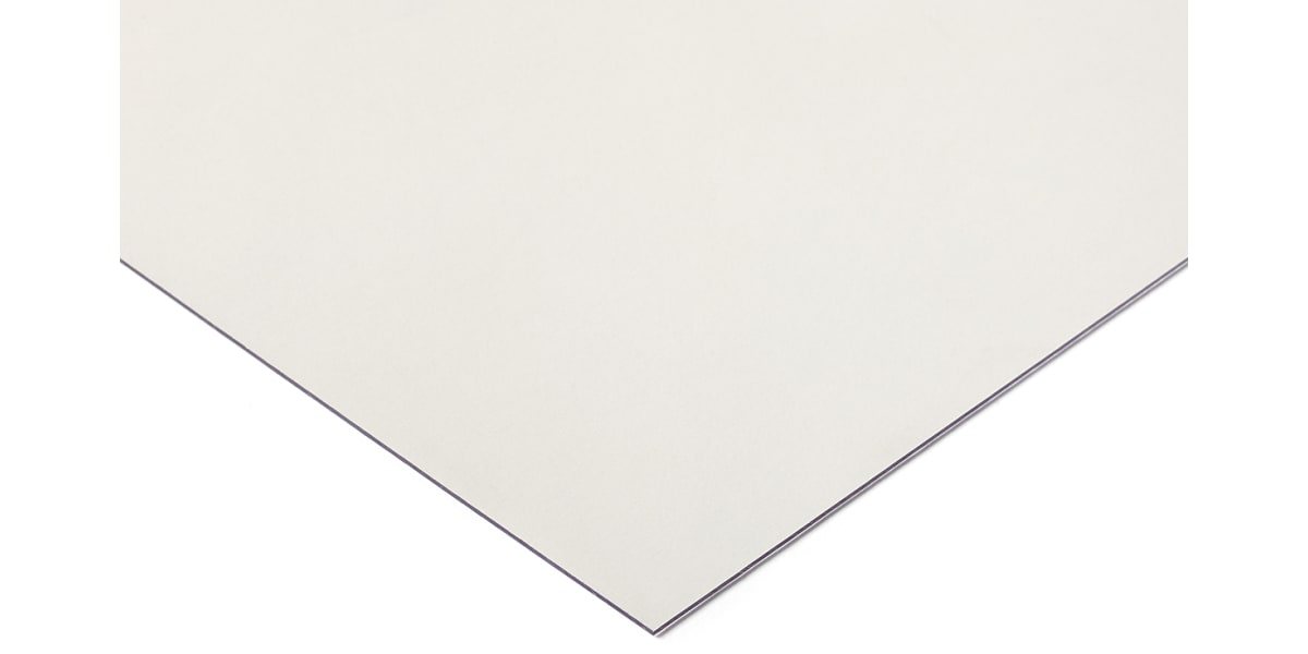 Product image for Clear polycarbonate sheet, 305x625x4mm